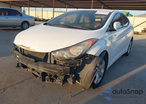 2013 Hyundai Elantra Gls from USA, damaged, VIN 5NPDH4AE1DH271881